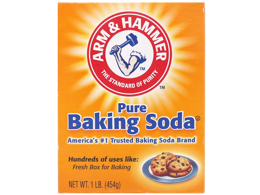 Baking soda là nguyên liệu quen thuộc để làm sạch đệm