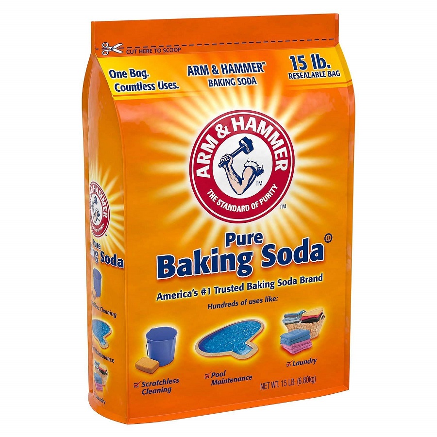 Giặt ruột gối bằng baking soda “đánh bay” vết ố vàng