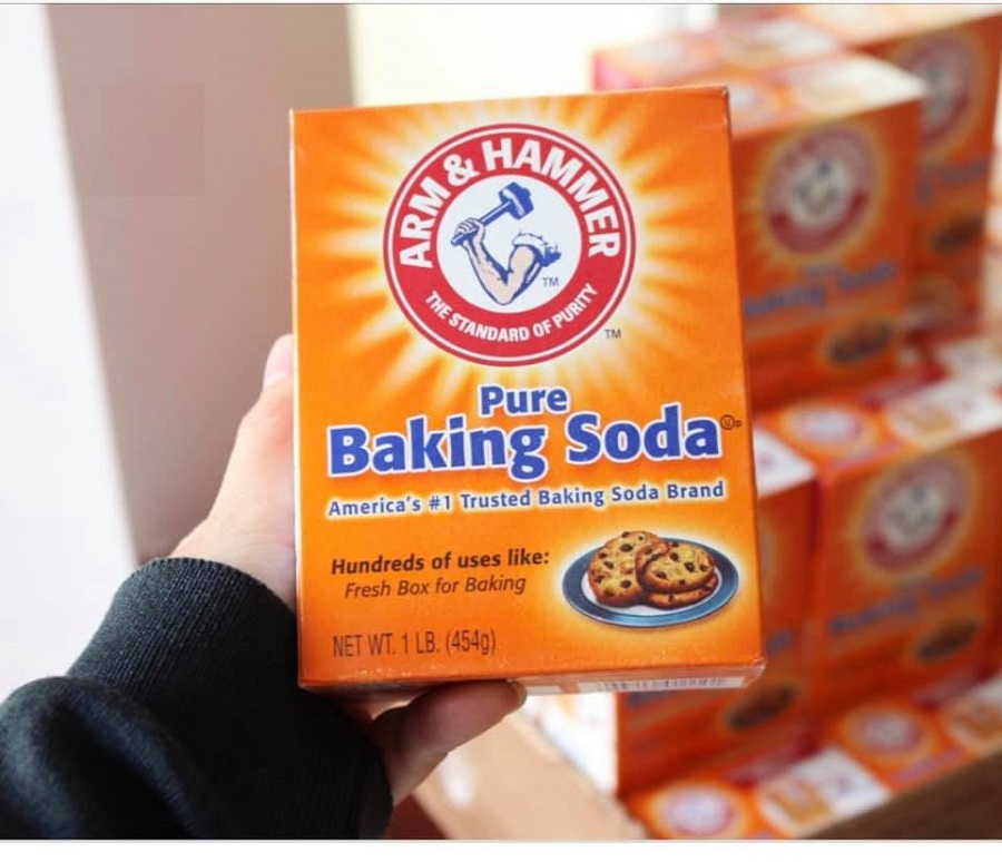Khả năng làm sạch của bột baking soda được đánh giá ở mức 8/10 điểm